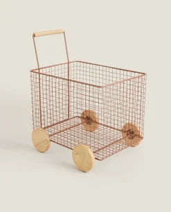Metal Cart With Wheels