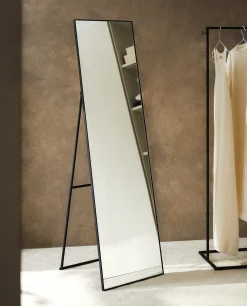 Metal Hanging Full Length Mirror