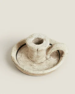 Mini Clay Candlestick