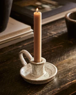 Mini Clay Candlestick