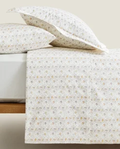 Mini Floral Print Duvet Cover