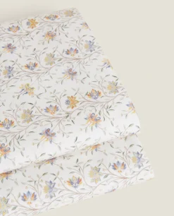 Mini Flower Print Flat Sheet