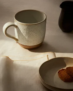 Mug With Raised Design