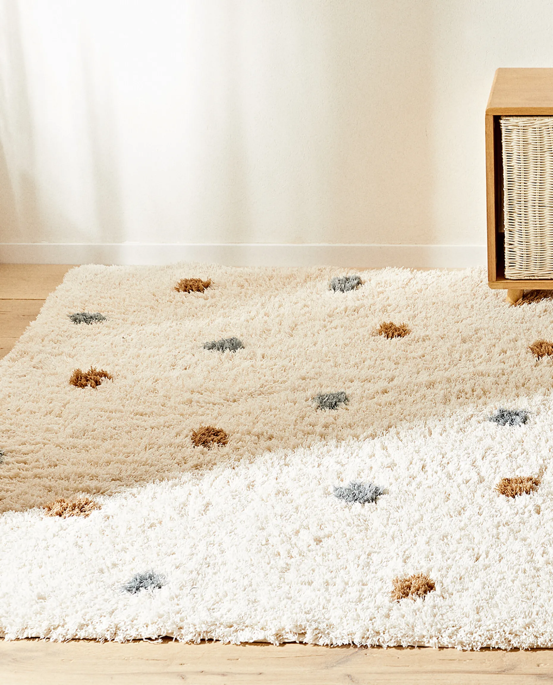 Multicolored Dotted Rug