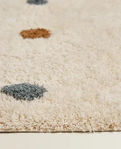 Multicolored Dotted Rug