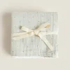 Multicolored Muslin Cloths (Pack Of 3)