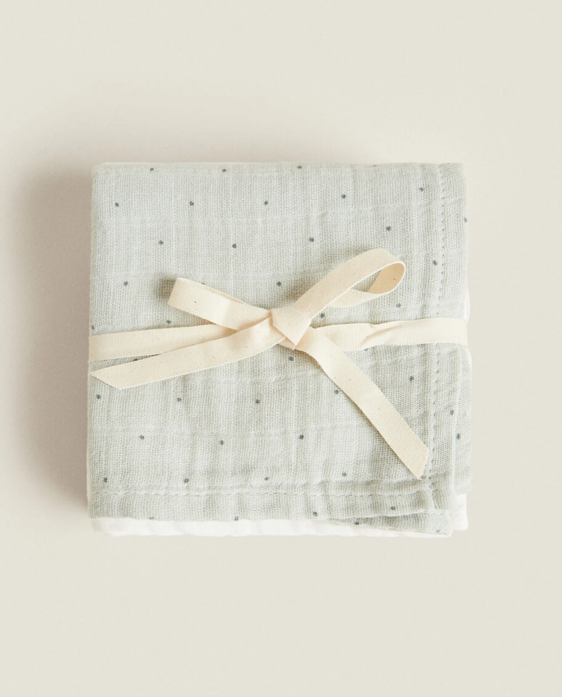 Multicolored Muslin Cloths (Pack Of 3)