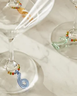 Number Glass Markers