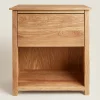 Oak Wood Bedside Table