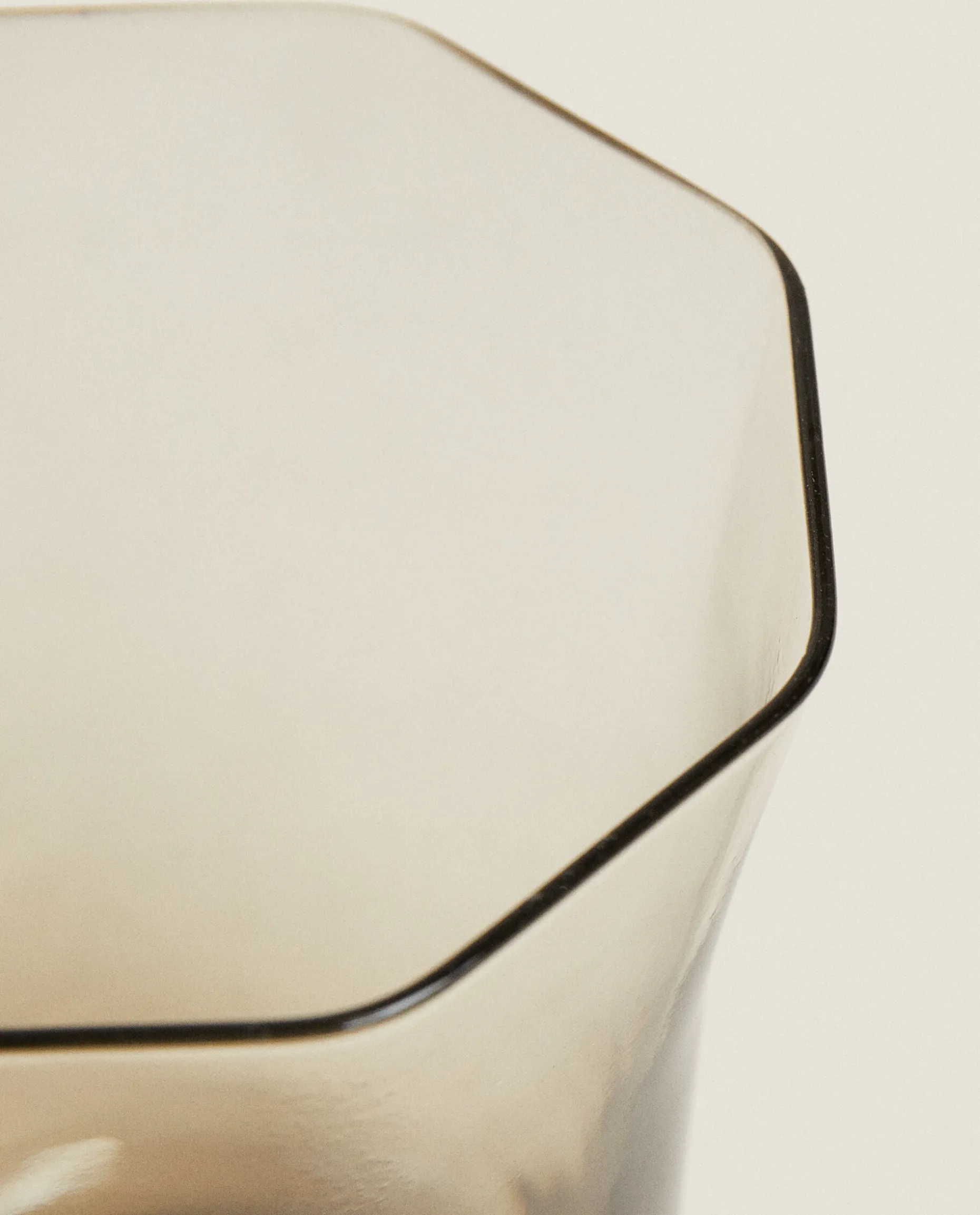 Octagonal Wine Glass