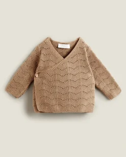 Openwork Cardigan