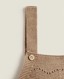 Openwork Overalls
