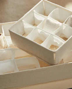 Organizer Basket With Compartments