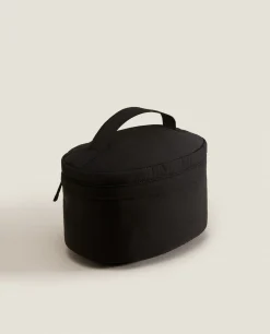 Oval Technical Fabric Toiletry Bag