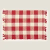 Pack Of Christmas Check Placemats