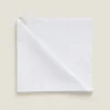 Pack Of Christmas Glittery Floral Jacquard Napkins