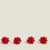 Pack Of Christmas Sleigh Bell Napkin Rings
