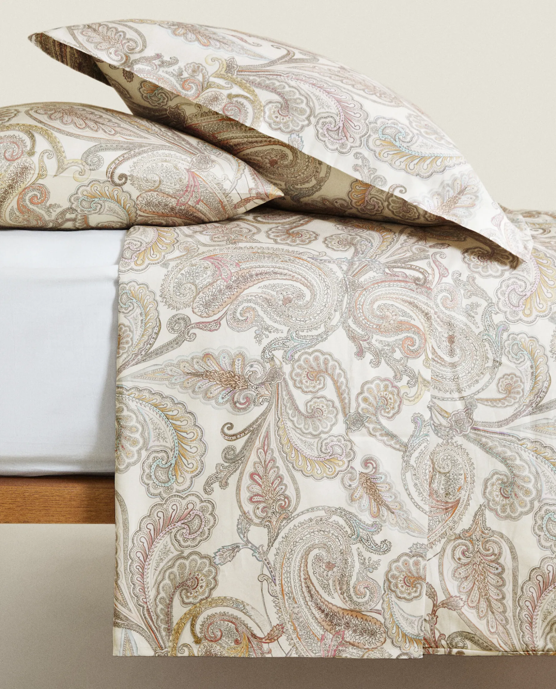 Paisley-Print Duvet Cover