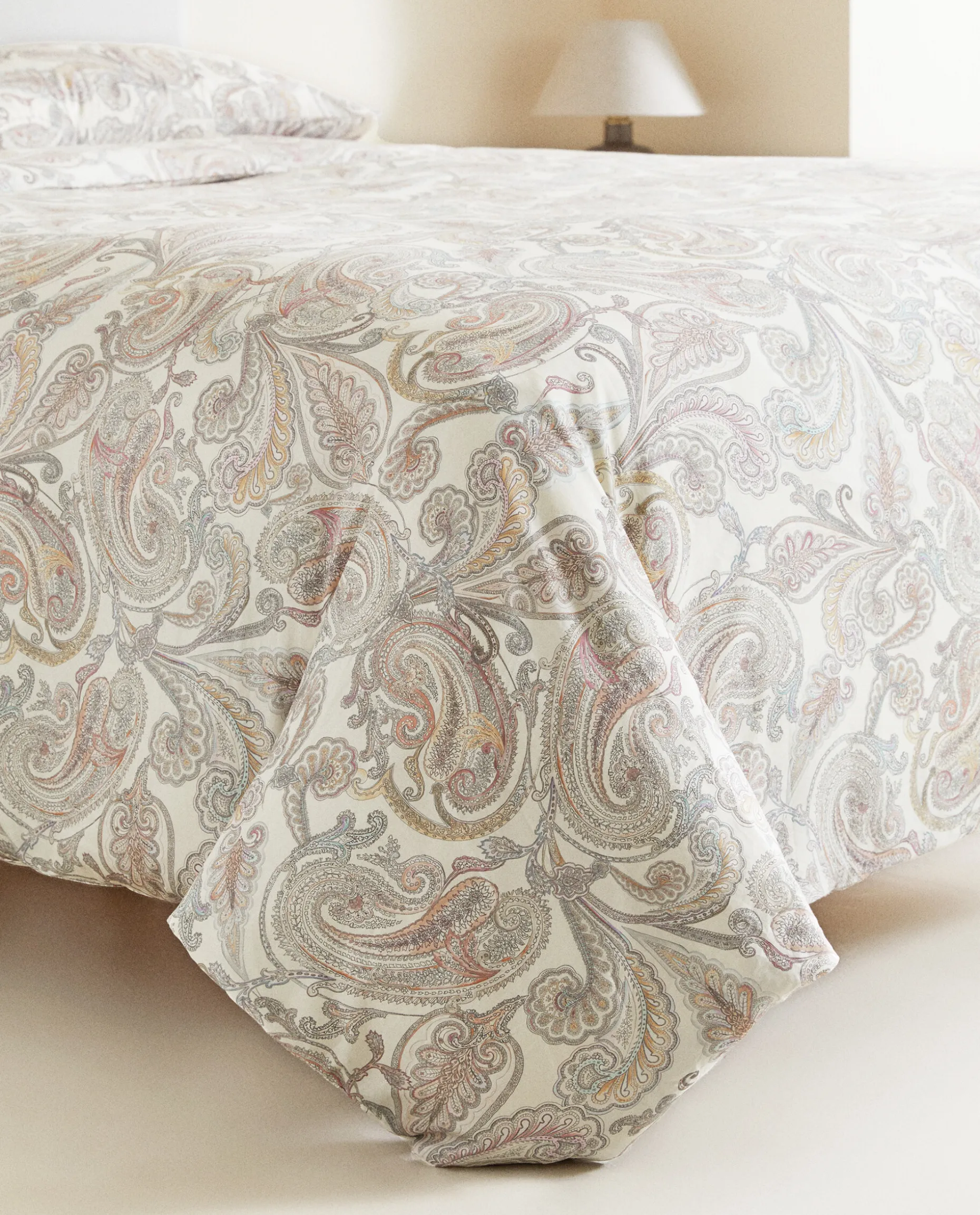 Paisley-Print Duvet Cover