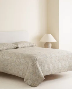 Paisley-Print Duvet Cover