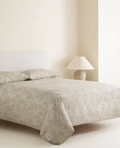 Paisley-Print Flat Sheet