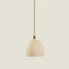 Papier-Mache Ceiling Lamp