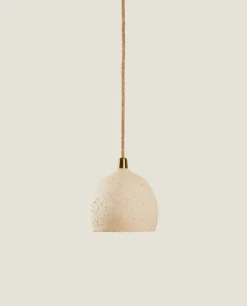 Papier-Mache Ceiling Lamp