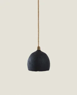 Papier-Mache Ceiling Lamp