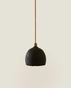 Papier-Mache Ceiling Lamp