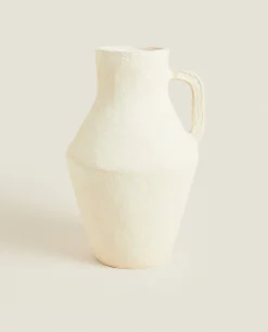 Papier-Mache Pitcher