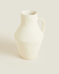 Papier-Mache Pitcher