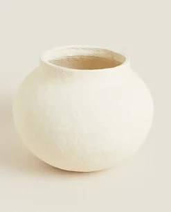 Papier-Mache Vase