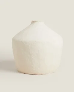 Papier-Mache Vase