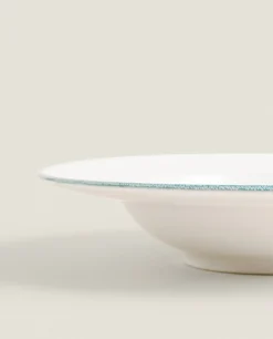 Pasta Plate With Rim