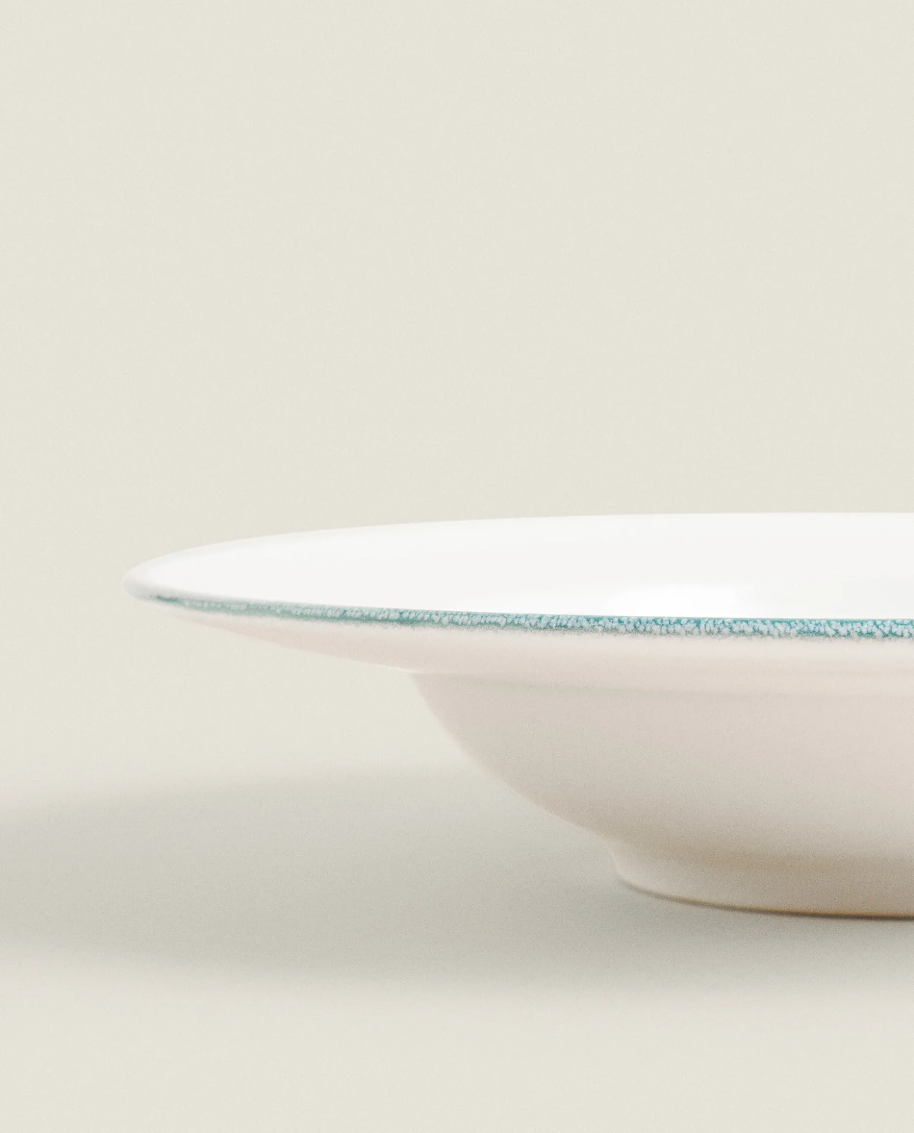 Pasta Plate With Rim