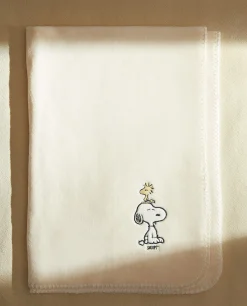Peanuts™ Embroidered Blanket