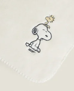 Peanuts™ Embroidered Blanket