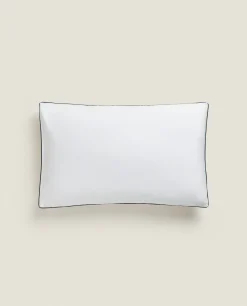 Pillowcase With Colored Piping Detail