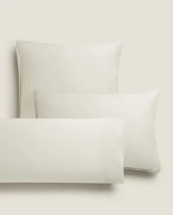 Pillowcase With Double Topstitching