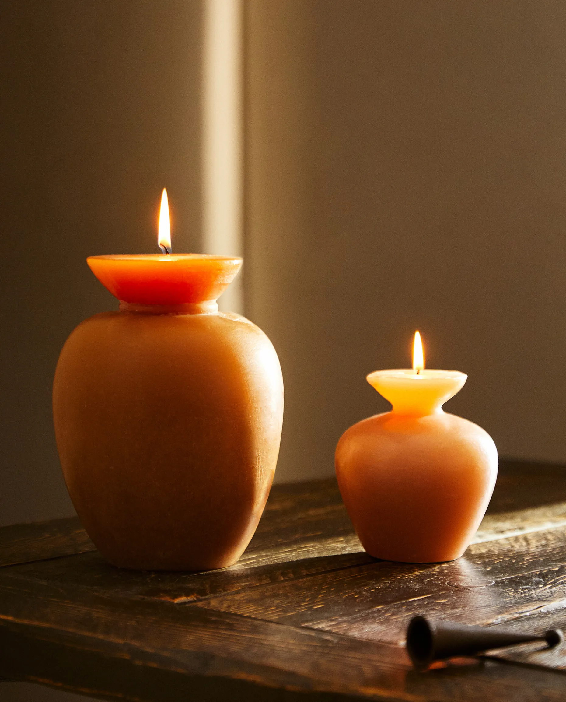 Pitcher-Shaped Candle