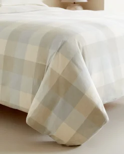 Plaid Flannel Duvet Cover