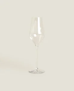 Plain Crystalline Sparkling Wine Flute