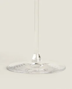 Plain Crystalline Sparkling Wine Flute