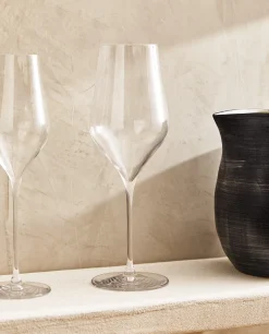 Plain Crystalline Wine Glass