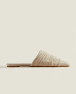 Pleated Mules