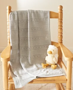 Pointelle Cotton Blanket