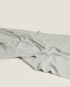 Pointelle Cotton Blanket