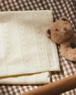 Pointelle Cotton Blanket