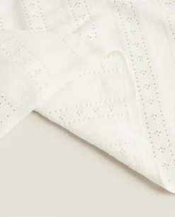 Pointelle Cotton Blanket