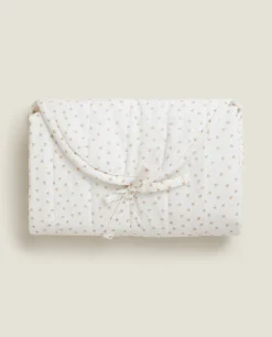 Polka Dot Cotton Changing Mat